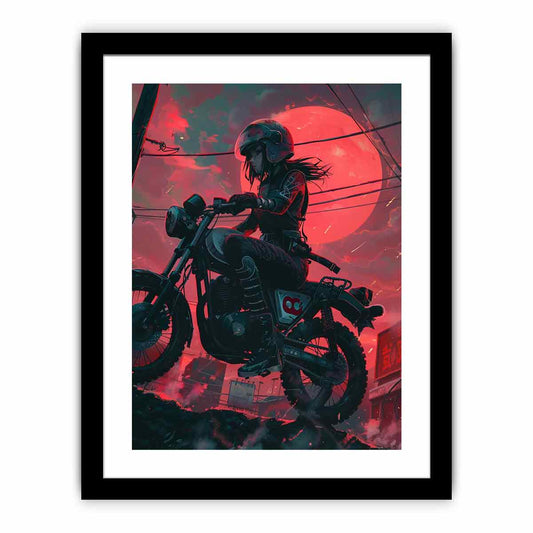 Anime Girl Framed Print 3