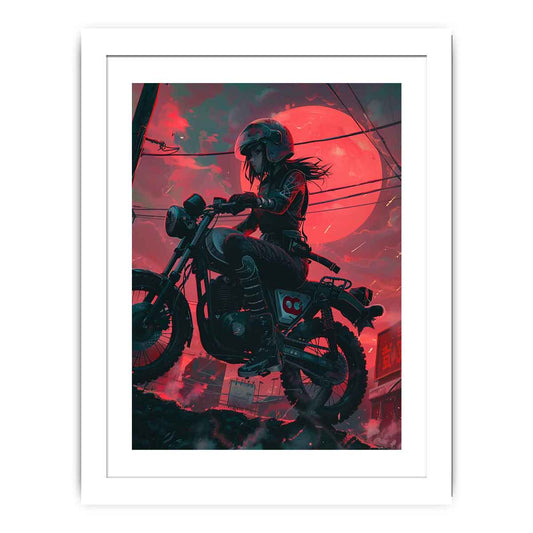 Anime Girl Framed Print 3