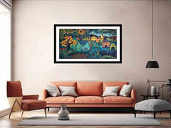 Folk Framed Print