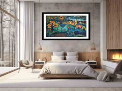 Folk Framed Print