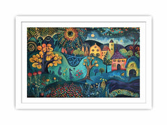 Folk Framed Print