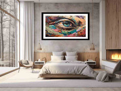 Deep eye Framed Print
