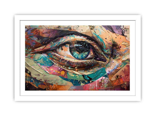 Deep eye Framed Print