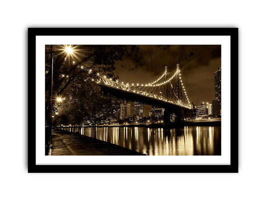 Story Bridge at Night Art