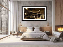 Story Bridge at Night Art