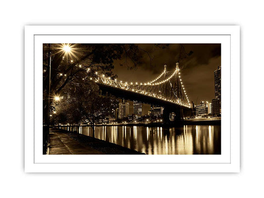 Story Bridge at Night Art