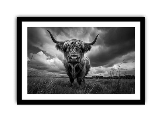 Highland cow print