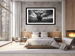 Highland cow print