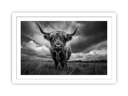 Highland cow print