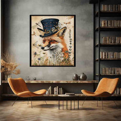 Elegant Fox Framed Print