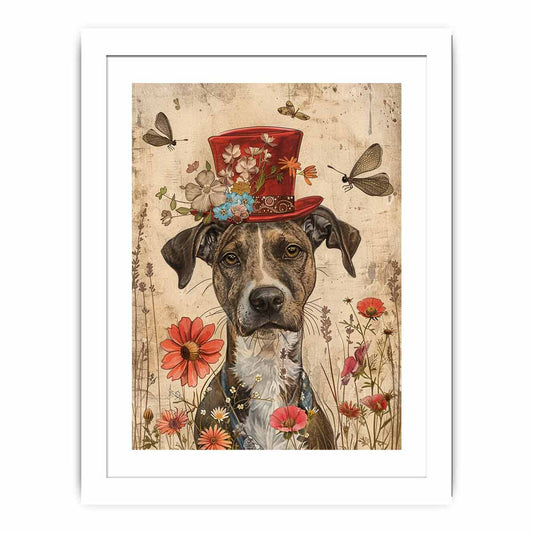 Elegant Dog Framed Print