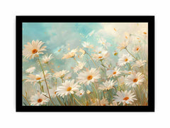 Daisies Flower Framed print
