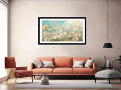 Daisies Flower Framed print