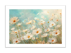 Daisies Flower Framed print