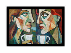 Coffee Talk Framed Print