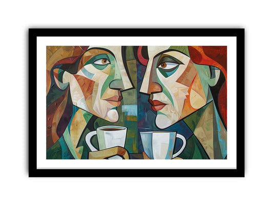 Coffee Talk Framed Print