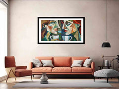 Coffee Talk Framed Print