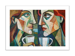 Coffee Talk Framed Print