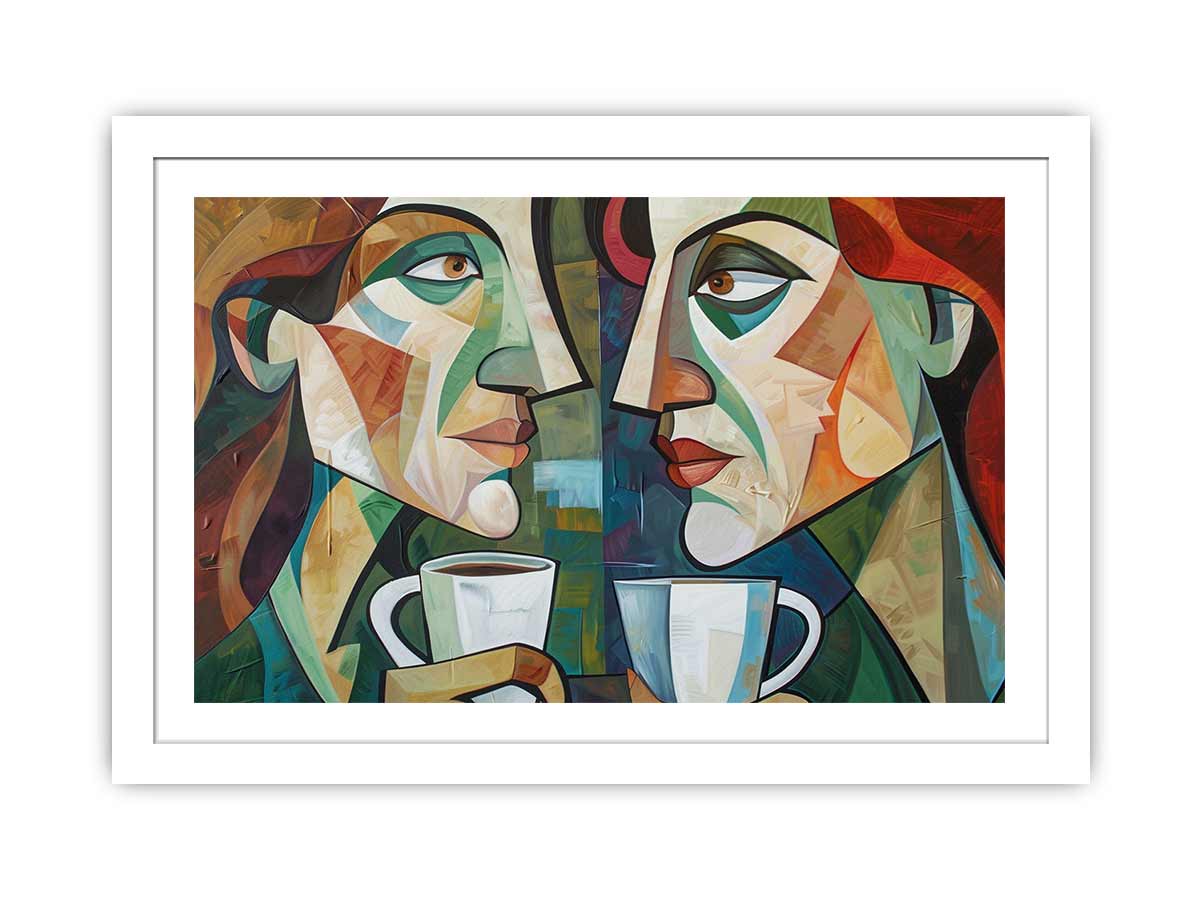 Coffee Talk Framed Print