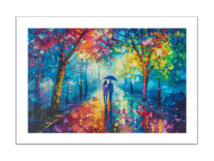 Street Walk Framed Print