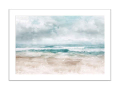 Abstract Beach Framed Print