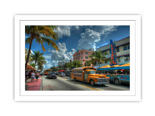 Miami Framed Print