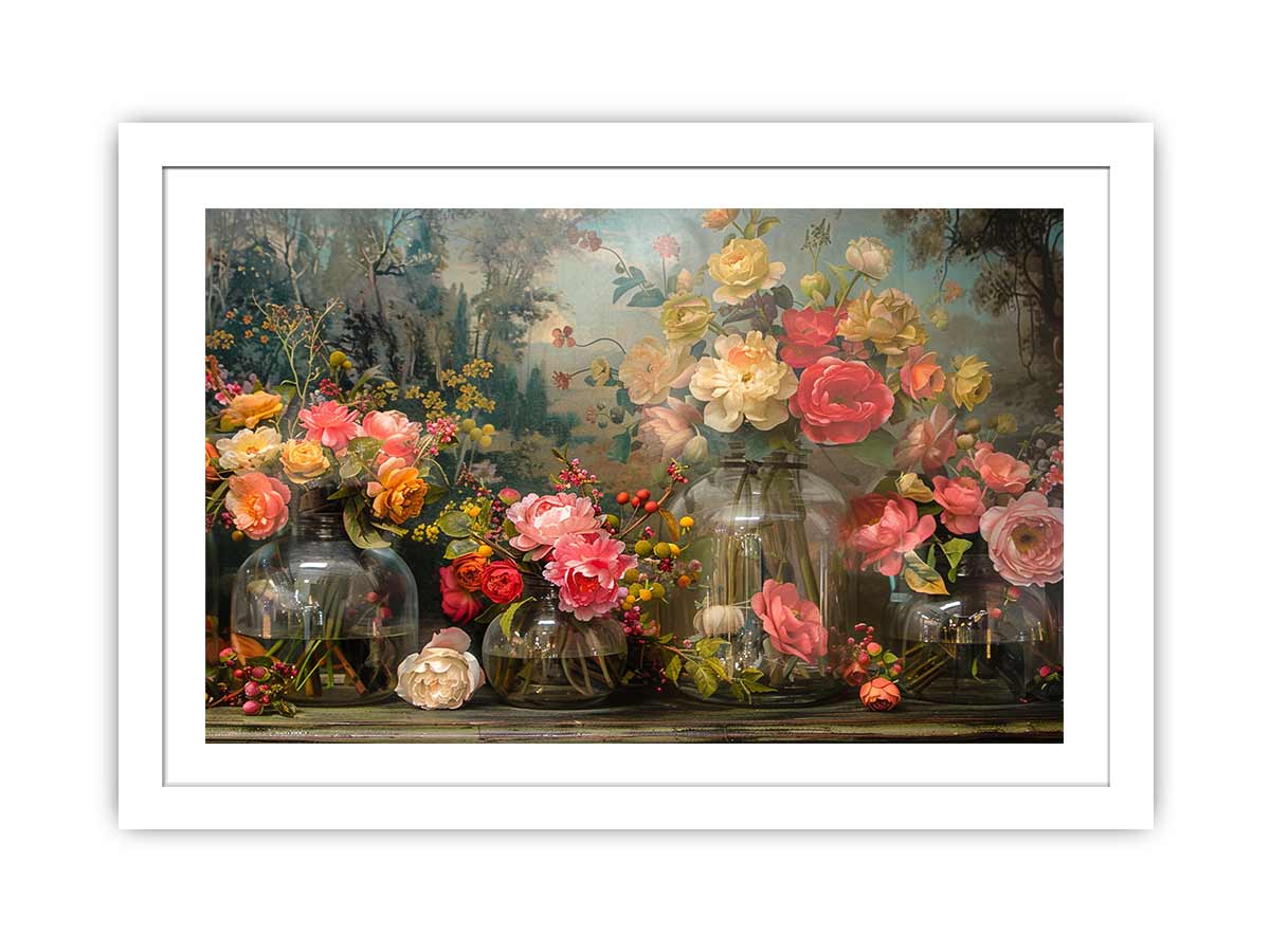 Beautiful Flowers Framed Print