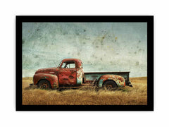 Vinatge Truck Framed Print