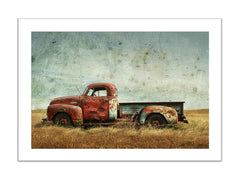 Vinatge Truck Framed Print