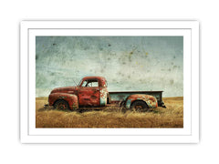 Vinatge Truck Framed Print