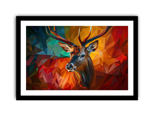 3D Abstract Stag