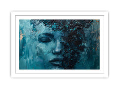 Think deep Framed Print