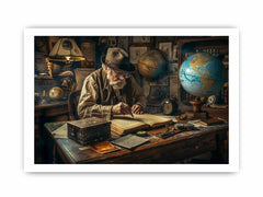 Genius at Work Print