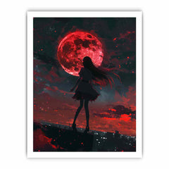 Moon Walk Framed Print