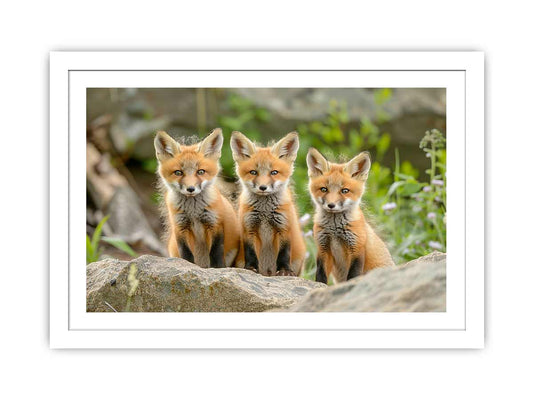 Red Fox  Framed Print