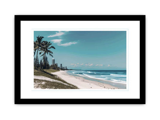  Beach Framed Print  Print