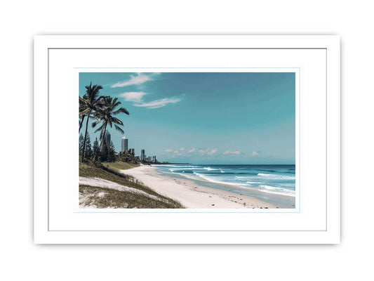 Beach Framed Print Print