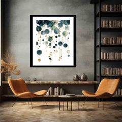 Watercolor String Framed Print