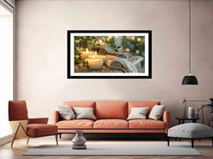 Still Life in Spa Framed Print