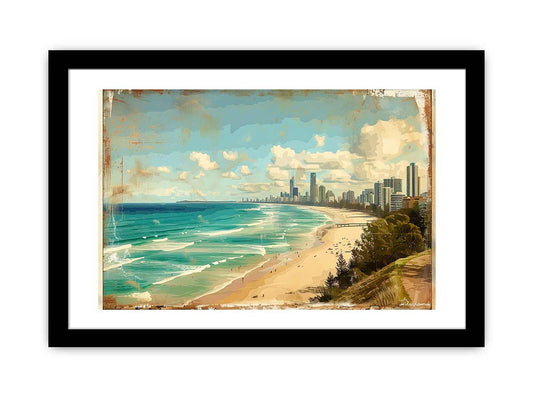  Beach Framed  Print