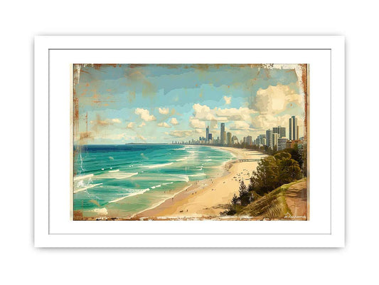 Beach Framed  Print