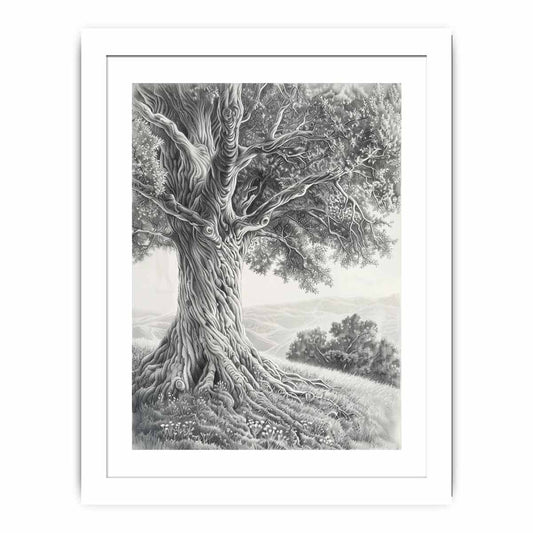 Tree of Peace  Pencil  Art