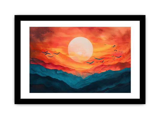 Sunrise Framed Print