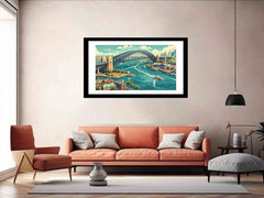 Sydney Framed Print