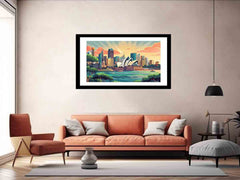 Sydney Framed Print