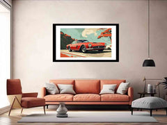 Vintage Car Framed print