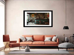 Vintage Kitchen Framed Print Print