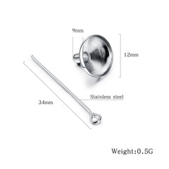 Stainless Steel Heart Urn Necklace