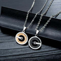 Stainless Steel Couple Friendship Necklaces