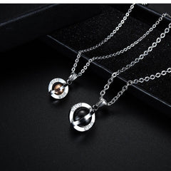 Stainless Steel Rotating Necklace